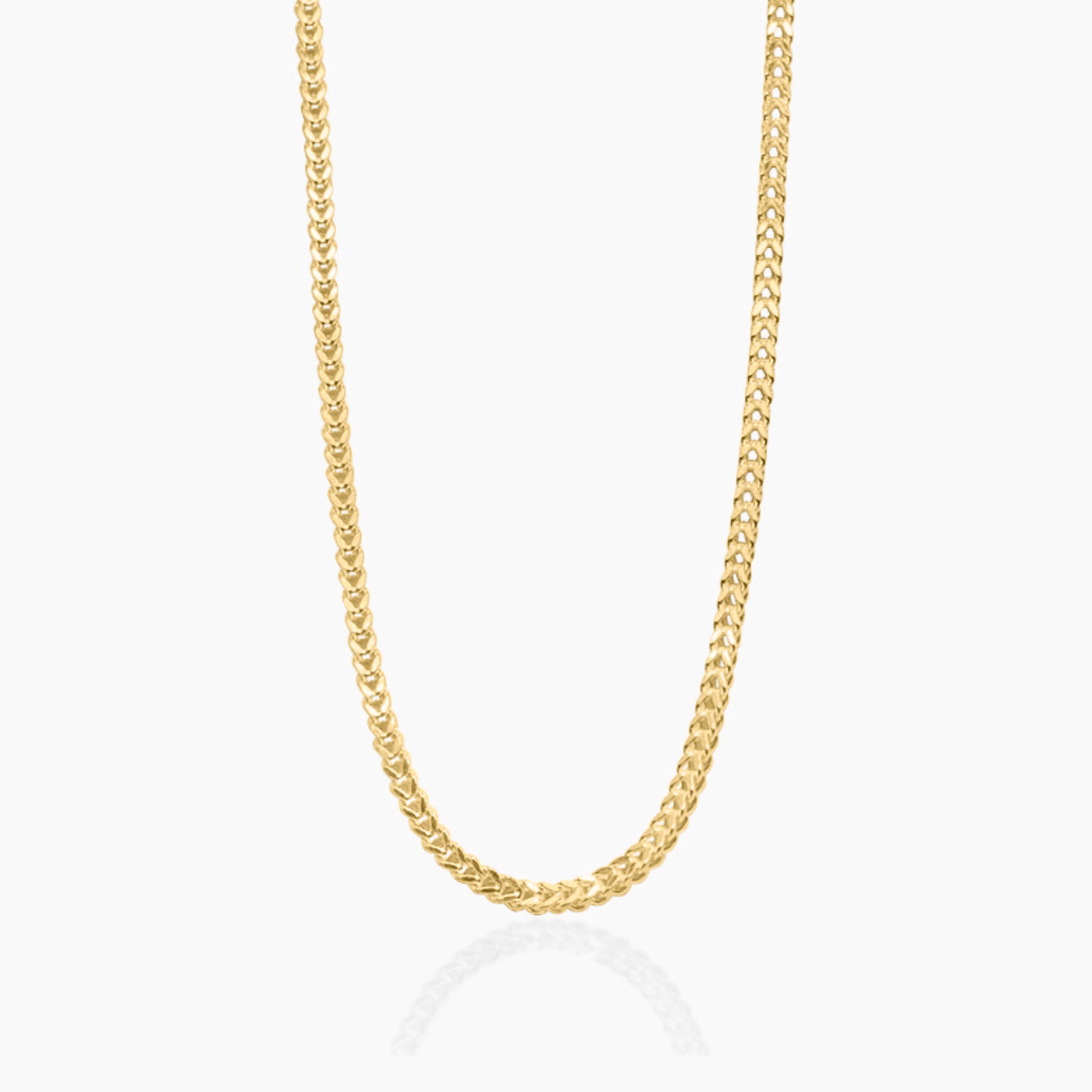 14K YELLOW GOLD FRANCO CHAIN -2.2MM