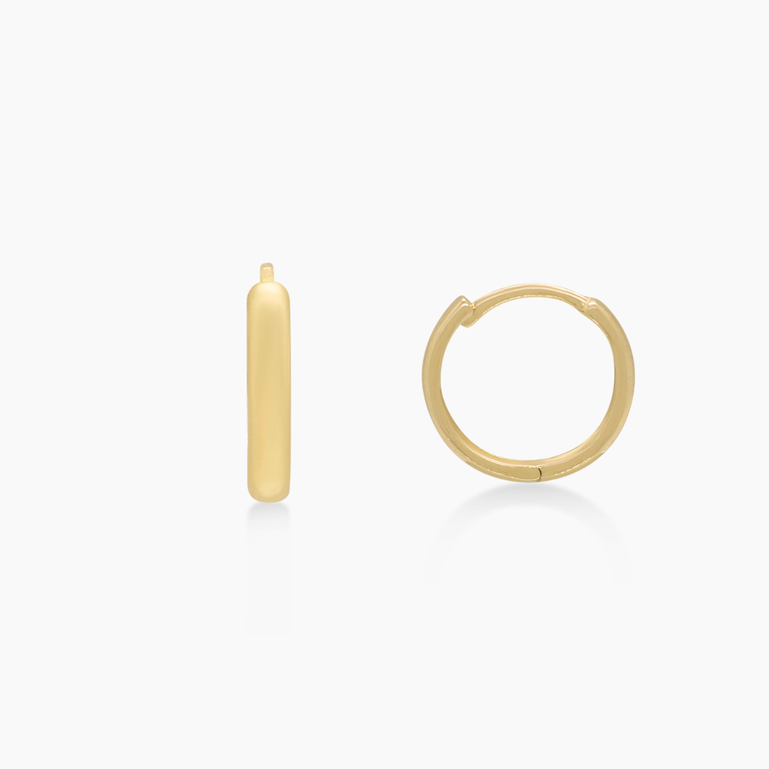 14K YELLOW GOLD ESSENTIAL HUGGIES -2MM