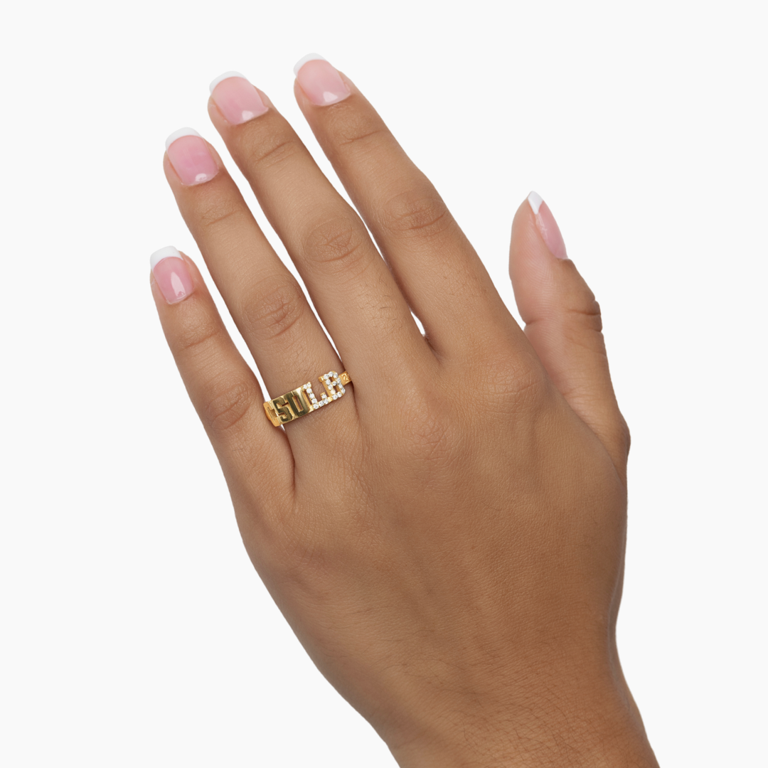 14K YELLOW GOLD LEGACY GRAD RING