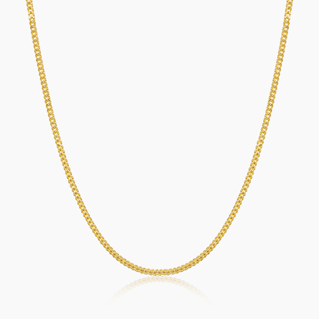 14K YELLOW GOLD FRANCO CHAIN -2MM