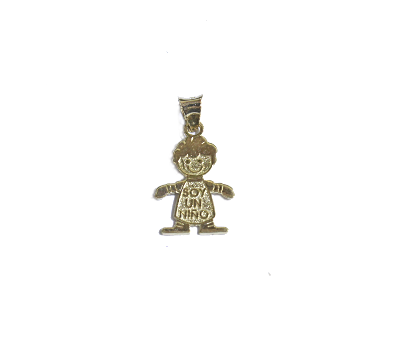 14K YELLOW GOLD SOY NIÑO PENDANT