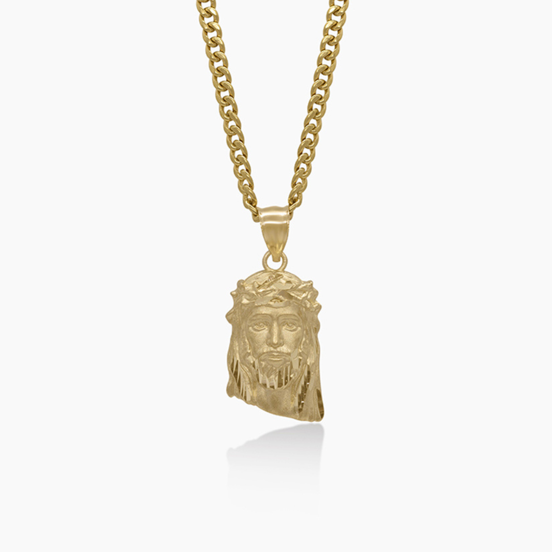 Memoir Brass Gold Tone Jesus Christ Crucifix Cross locket chain Pendant  Necklace,for Men and Women : Ira Thomas: Amazon.in: Fashion