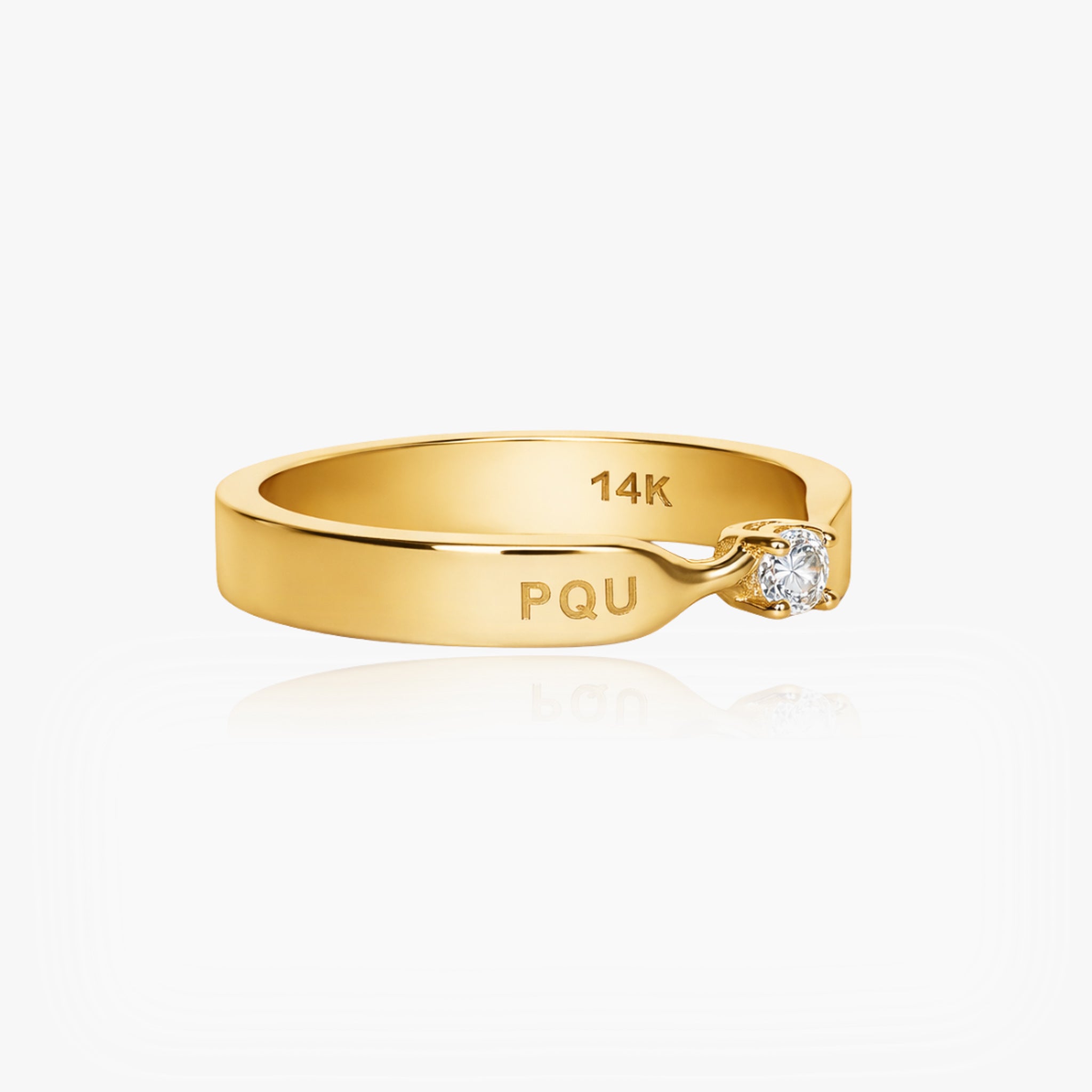 14K YELLOW GOLD IMPERIAL GRAD RING -PERSONALIZED