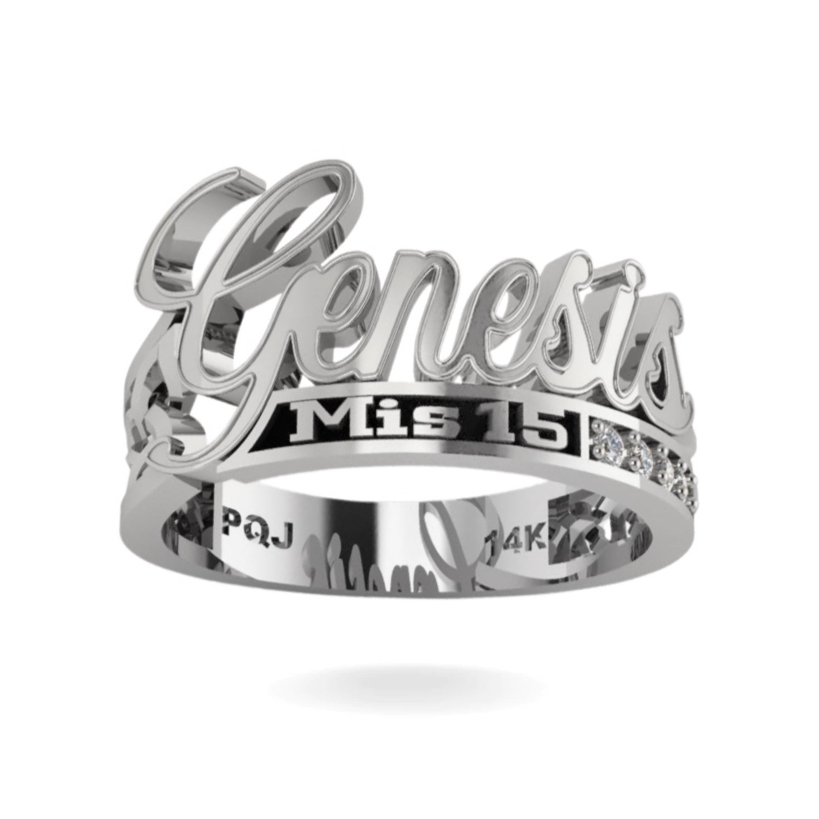Get the Perfect Diamond Initial & Name Rings | GLAMIRA.in