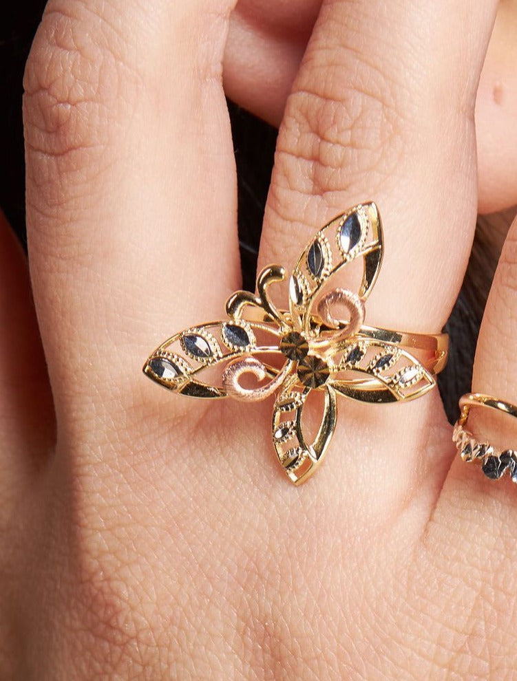 Glamorous Chilasa Butterfly Diamond Ring for Under 20K - Candere by Kalyan  Jewellers