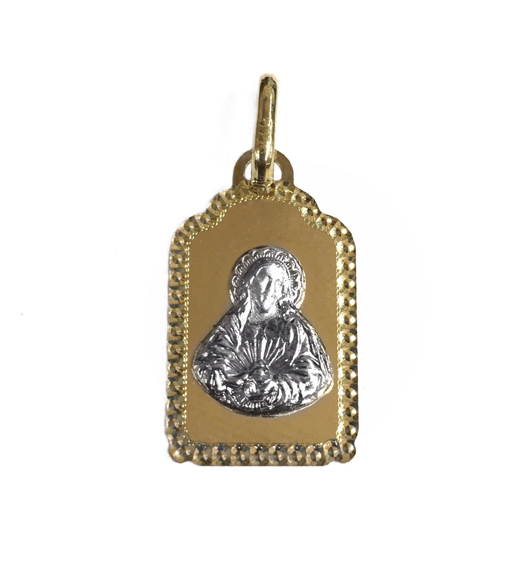 14K TWO TONED REGAL LORD PENDANT