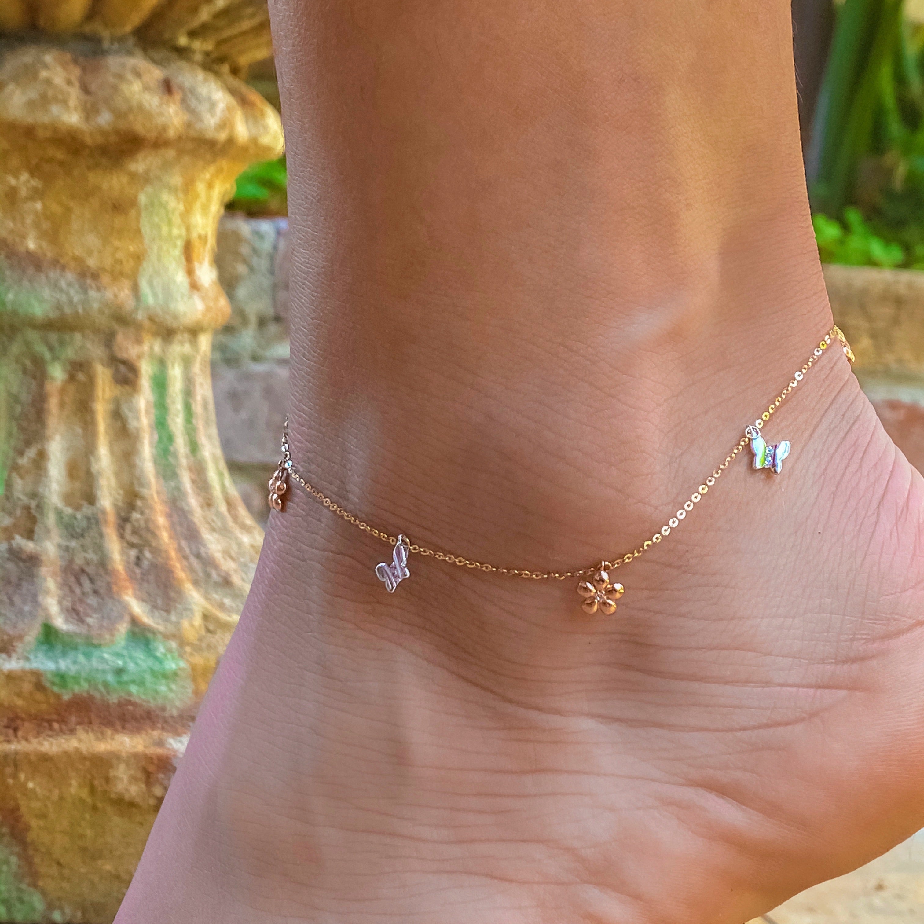 14K Gold Charms For Necklaces Bracelets & Anklets