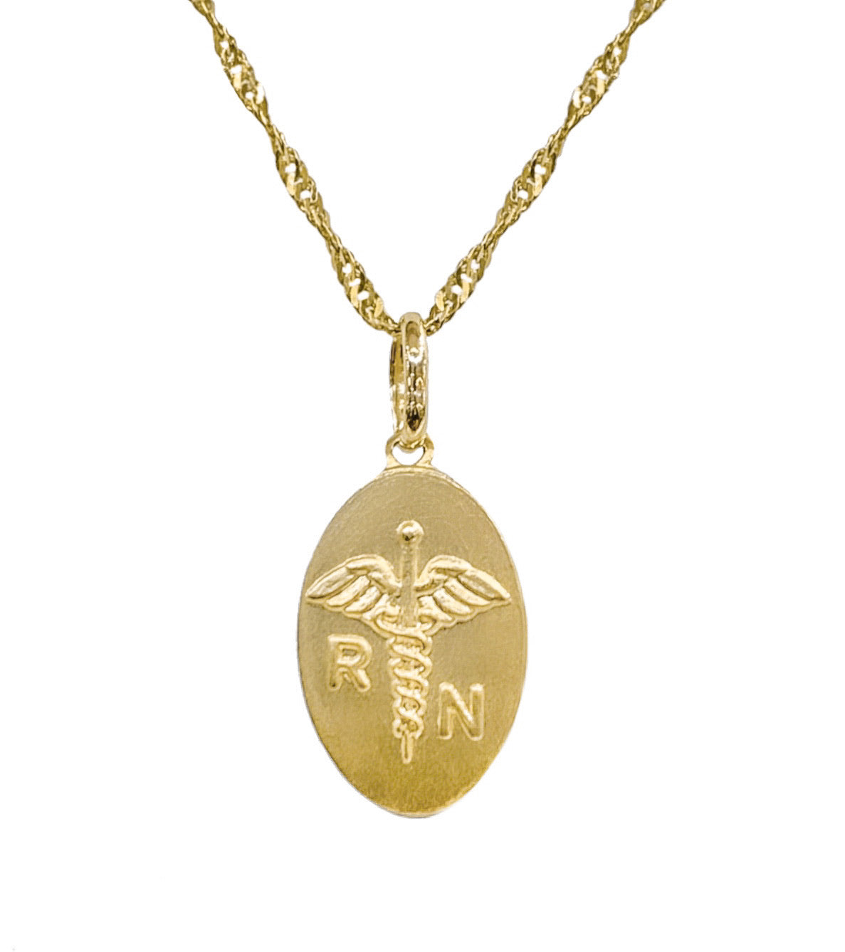 14K YELLOW GOLD RN NECKLACE
